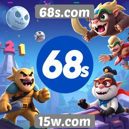 Popularidade dos jogos disponíveis em 68s.com
