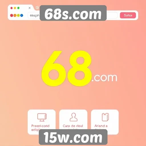 Estudo sobre o design e usabilidade do 68s.com